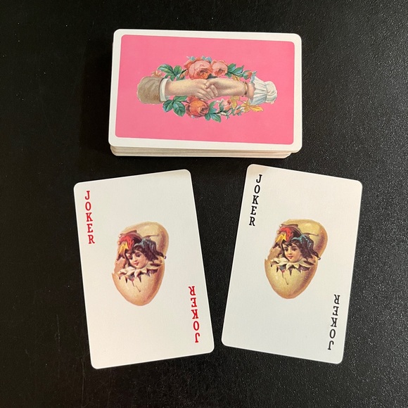 Victorian Playing Cards in Original Box Complete Like New - Picture 3 of 6